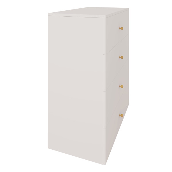 Komoda Klara 60 4S Kaszmir/Z 60X43X90 Cm, 6571066