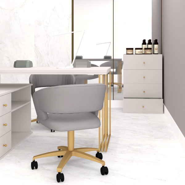 Komoda Klara 60 4S Kaszmir/Z 60X43X90 Cm, 6571068