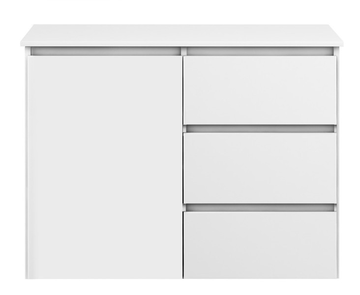 Komoda Megan 90 K2 Biała 90X45X75 Cm, 6571119