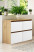 Komoda Megan 90 K4 Dąb Craft Złoty / Biały 90X45X75 Cm, 6575778