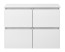 Komoda Megan 90 K4 Biała 90X45X75 Cm, 6575795