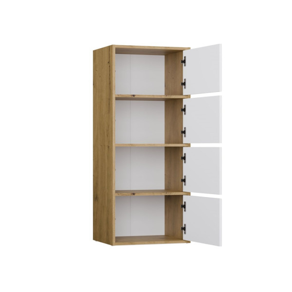 Komoda ALMA Front Biel Korpus Dąb Artisan, 6599740