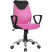 Inny kolor wybarwienia: FineBuy Krzesło obrotowe Tkanina różowy