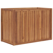 Produkt: Donica Ogrodowa Podwyższona Doniczka Drewniana Brązowa 100x50x70 cm