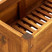 Donica Ogrodowa Podwyższona Doniczka Drewniana Brązowa 100x30x25 cm, 6675986