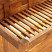 Donica Ogrodowa Podwyższona Doniczka Drewniana Brązowa 200x50x25 cm, 6676279