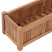 Donica Ogrodowa Podwyższona Doniczka Drewniana Brązowa 100x30x25 cm, 6677192
