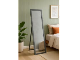 Lustro stojące w ramie Scarlett 40x150 cm antracytowe