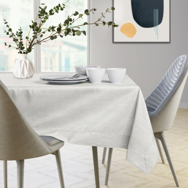 Obrus Plamoodporny VESTA I 120x200 Kremowy AmeliaHome, 6690968