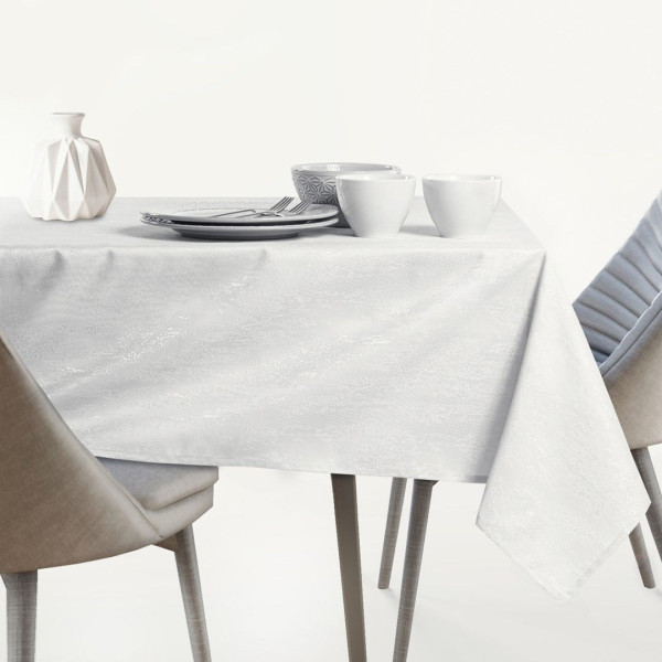 Obrus Plamoodporny VESTA 140x240 Biały AmeliaHome, 6697883