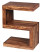 FineBuy Stolik Pomocniczy S Kostka 44x30x60 cm Lite Drewno Sheesham, 675683