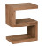 : FineBuy Stolik Pomocniczy S Kostka 44x30x60 cm Lite Drewno Akacjowe