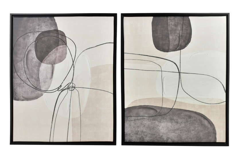 INGA Komplet 2 obrazów 40x50cm modern, 6786281