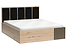 Inny kolor wybarwienia: łóżko Cali C-16 160x200 z pojemnikiem i lamelami dąb artisan