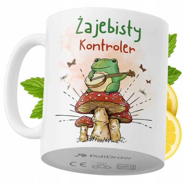 Kubek Dla Kontrolera na Prezent z Nadrukiem ze Zdjęciem 330 ml PoliDraw, 6796299