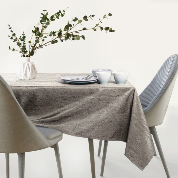 Obrus Plamoodporny VESTA 110x140 Owal Cappuccino AmeliaHome, 6810324