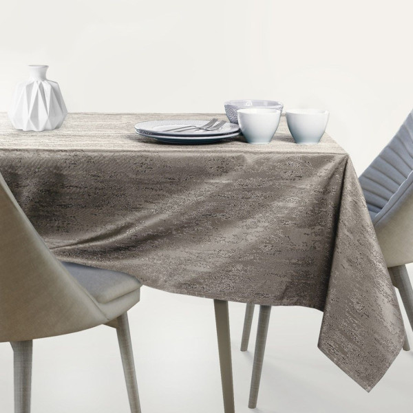 Obrus Plamoodporny VESTA 110x140 Owal Cappuccino AmeliaHome, 6810325
