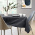 Obrus Plamoodporny  VESTA 120x260 Owal C. Szary AmeliaHome, 6810986