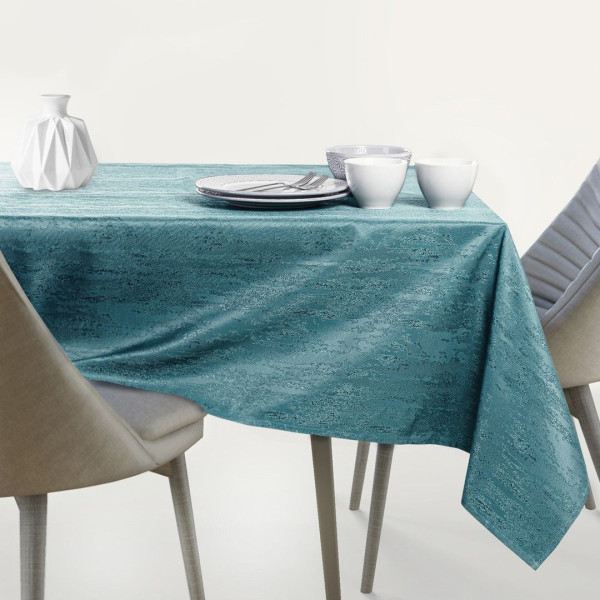 Obrus Plamoodporny VESTA 130x180 Owal Morski AmeliaHome, 6811731