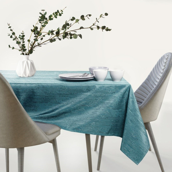Obrus Plamoodporny VESTA 130x180 Owal Morski AmeliaHome, 6811735