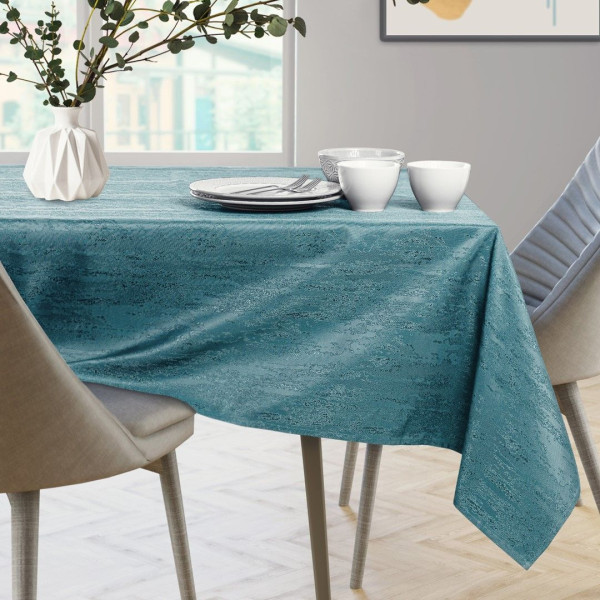 Obrus Plamoodporny VESTA 130x180 Owal Morski AmeliaHome, 6811738