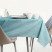 Obrus Plamoodporny  VESTA 140x220 Owal Błękitny AmeliaHome, 6813344