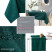 Obrus Plamoodporny  VESTA 110x160 Owal zielony AmeliaHome, 6814515