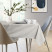 Obrus Plamoodporny VESTA 160x300 Owal Kremowy AmeliaHome, 6816974