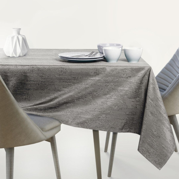 Obrus Plamoodporny VESTA 140x280 Owal kakaowy AmeliaHome, 6818056