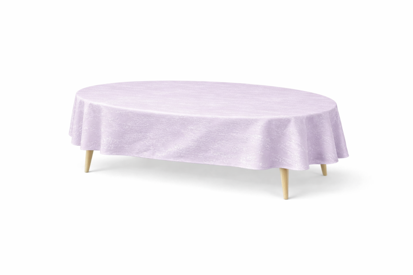 Obrus Plamoodporny VESTA 140x400 Owal Lila AmeliaHome, 6819093