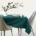Obrus Plamoodporny  VESTA 150x350 Owal zielony AmeliaHome, 6819225