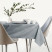 Obrus Plamoodporny  VESTA 140x300 Owal J. Szary AmeliaHome, 6820250