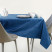 Obrus Plamoodporny  VESTA 155x400 Owal Indygo AmeliaHome, 6820759