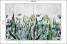 Fototapeta Liście Eukaliptusa na Betonie do Salonu i Sypialni 100x70cm, 6823734