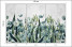 Fototapeta Liście Eukaliptusa na Betonie do Salonu i Sypialni 150x105cm, 6823950