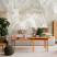 Fototapeta Beżowe Liście Bananowe do Salonu i Sypialni 350x256cm Boho, 6824627