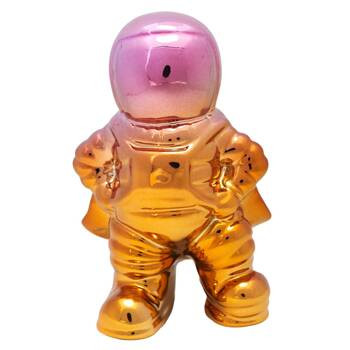 Figurka dekoracyjna Astronauta różowy, 682587
