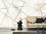 Fototapeta Geometryczne Złote Linie do Salonu i Sypialni 400x280cm, 6826100