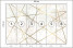 Fototapeta Geometryczne Złote Linie do Salonu i Sypialni 300x210cm, 6827217