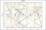 Fototapeta Geometryczne Złote Linie do Salonu i Sypialni 250x175cm, 6827969