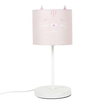 Lampka nocna dziecięca Kot różowa, 683198