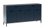 Produkt: Komoda LINK LS-1 indigo 165 cm GRANATOWA RYFLOWANE FRONTY