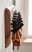 FineBuy Wieszak Ścienny 90 cm Lite Drewno Akacjowe z Naturalną Krawędzią, 686423