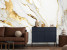 Fototapeta Biały Marmur Glamour do Salonu i Sypialni 500x350cm, 6867069