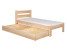 Produkt: Łóżko 90x200 drewniane sosnowe z szufladą ARON + stelaż