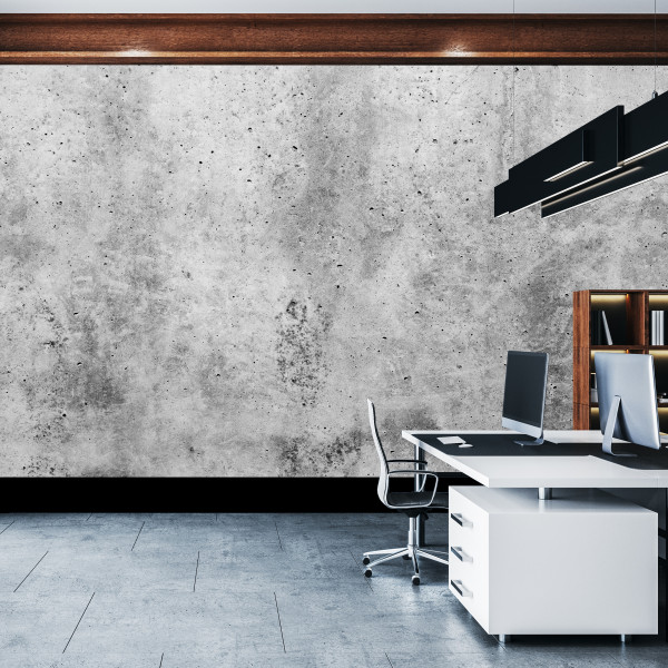 Fototapeta Szary Beton z Efektem 3D do Salonu i Sypialni 150x105cm, 6867692
