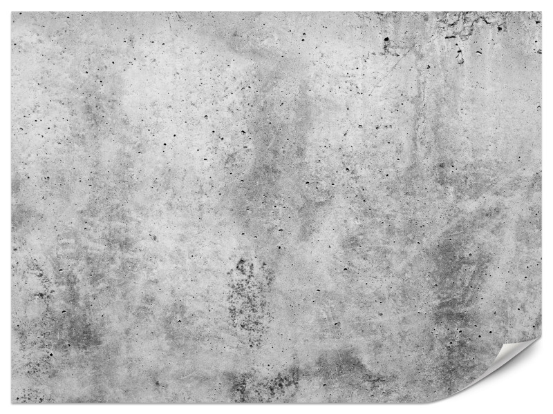 Fototapeta Szary Beton z Efektem 3D do Salonu i Sypialni 450x315cm, 6868548