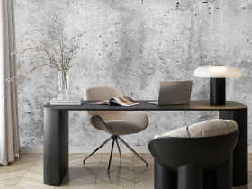 Fototapeta Szary Beton z Efektem 3D do Salonu i Sypialni 100x70cm
