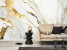 Fototapeta Biały Marmur Glamour do Salonu i Sypialni 150x105cm, 6870292