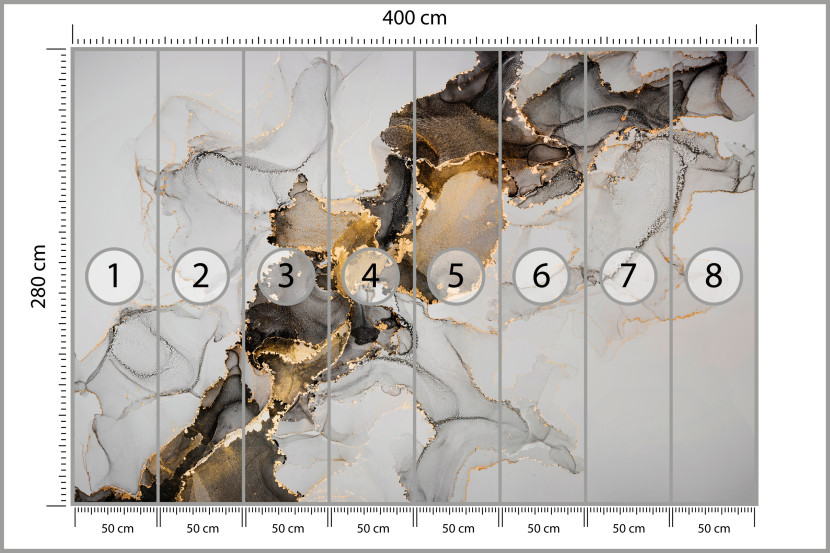 Fototapeta Nowoczesny Wzór Marmuru do Salonu i Sypialni 400x280cm, 6894921